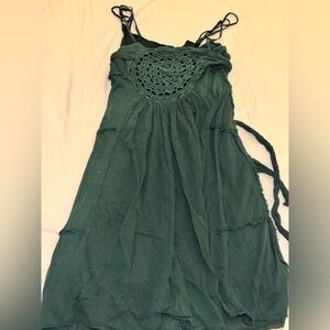Free People green dress